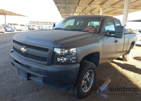 2011 Chevrolet Silverado 1500 Work Truck from USA, damaged, VIN 1GCRCPE01BZ419697